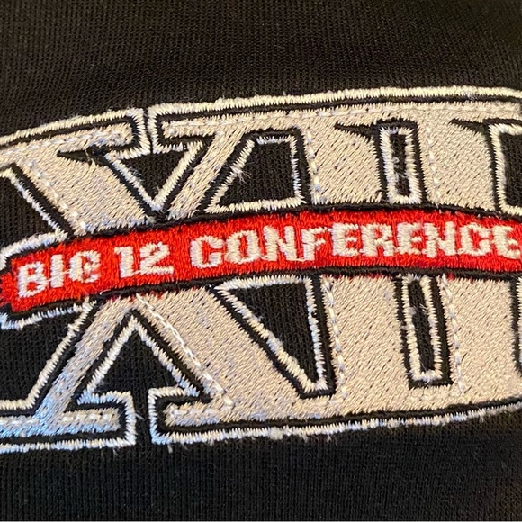 Kansas Jayhawks Big 12 Women’s Jacket Color Black Size Black - Picture 2 of 5